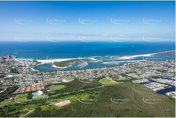 Aerial Photo Golden Beach QLD Aerial Photography