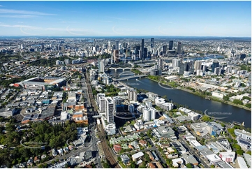 Aerial Photo Milton QLD Aerial Photography