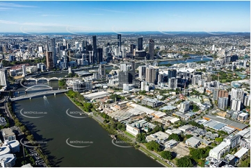 Aerial Photo South Brisbane QLD Aerial Photography