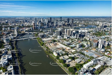 Aerial Photo South Brisbane QLD Aerial Photography