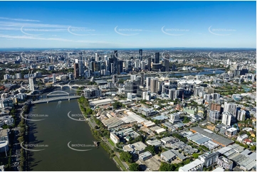 Aerial Photo South Brisbane QLD Aerial Photography