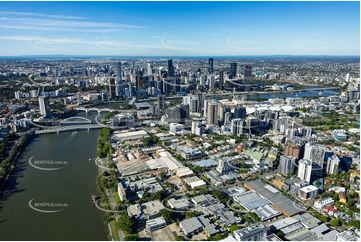 Aerial Photo South Brisbane QLD Aerial Photography