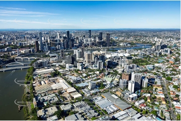 Aerial Photo South Brisbane QLD Aerial Photography