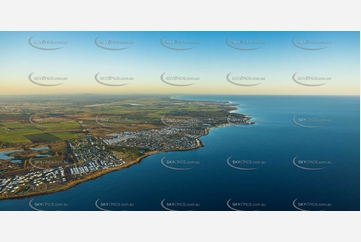 Early Morning Aerial Photo Innes Park QLD