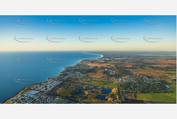 Early Morning Aerial Photo Innes Park QLD