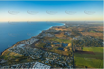 Early Morning Aerial Photo Bargara Quarry QLD