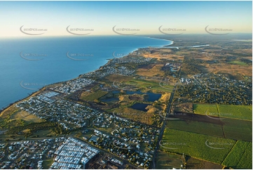 Early Morning Aerial Photo Bargara Quarry QLD