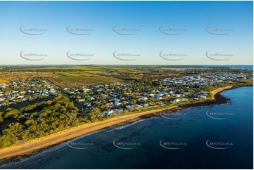 Early Morning Aerial Photo Innes Park QLD