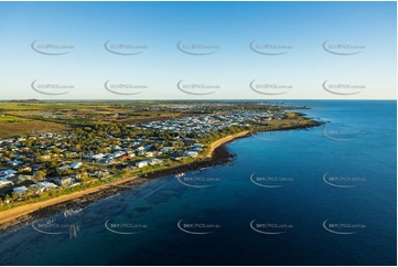 Early Morning Aerial Photo Innes Park QLD