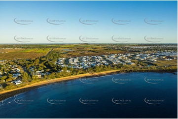 Early Morning Aerial Photo Innes Park QLD