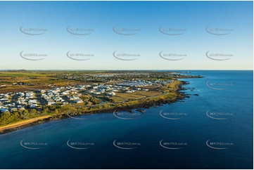 Early Morning Aerial Photo Innes Park QLD
