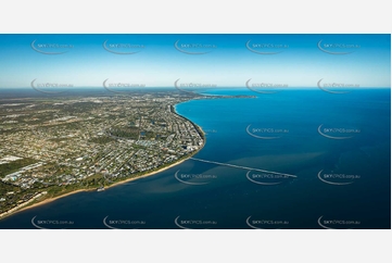 Urangan Pier Hervey Bay QLD Aerial Photography