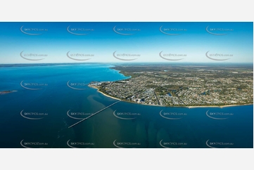 Urangan Pier Hervey Bay QLD Aerial Photography