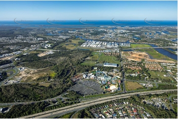 Dreamworld Coomera QLD Aerial Photography
