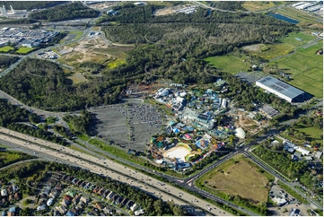 Dreamworld Coomera QLD Aerial Photography