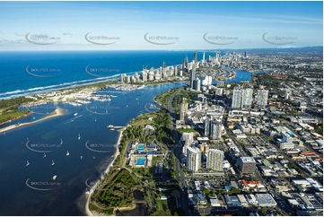 Aerial Photo Southport QLD Aerial Photography