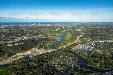 Aerial Photo Ashmore QLD Aerial Photography
