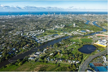Aerial Photo Carrara QLD Aerial Photography