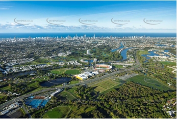 Aerial Photo Carrara QLD Aerial Photography