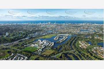 Emerald Lakes Carrara QLD Aerial Photography