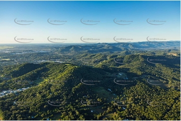Early Morning Bahrs Scrub QLD Aerial Photography