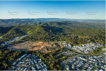 Early Morning Bahrs Scrub QLD Aerial Photography