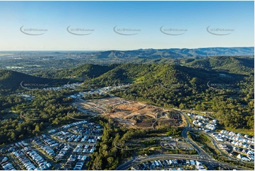 Early Morning Bahrs Scrub QLD Aerial Photography