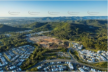 Early Morning Bahrs Scrub QLD Aerial Photography