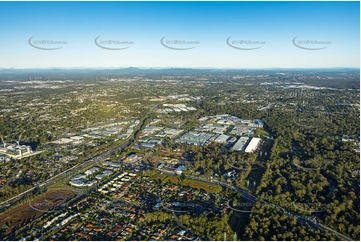 Early Morning Meadowbrook QLD Aerial Photography