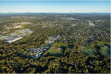 Early Morning Slacks Creek QLD Aerial Photography