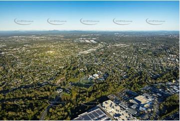 Early Morning Slacks Creek QLD Aerial Photography