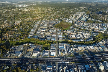 Early Morning Slacks Creek QLD Aerial Photography