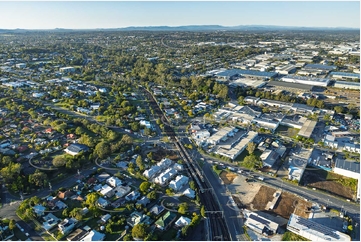 Early Morning Coopers Plains QLD Aerial Photography