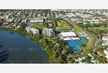 Queensland Tennis Centre at Tennyson QLD Aerial Photography
