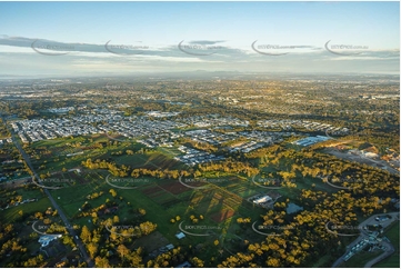 Early Morning Aerial Photo Rochedale QLD