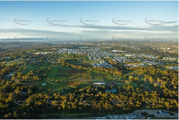 Early Morning Aerial Photo Rochedale QLD