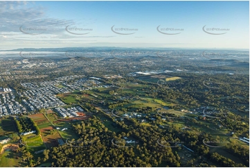 Early Morning Aerial Photo Rochedale QLD
