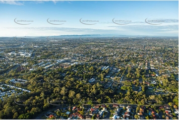 Early Morning Aerial Photo Eight Mile Plains QLD