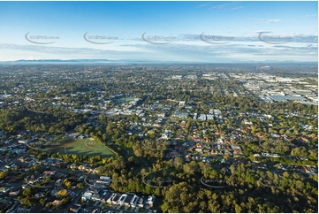 Early Morning Aerial Photo Coopers Plains QLD