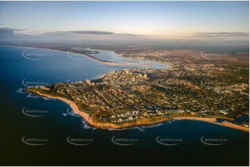 Historic Aerial Photo Moffat Beach QLD Aerial Photography