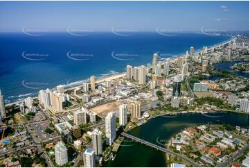 Historic Aerial Photo Surfers Paradise QLD Aerial Photography