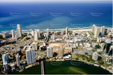 Historic Aerial Photo Surfers Paradise QLD Aerial Photography