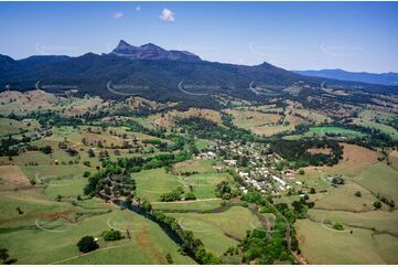 Historic Aerial Photo Tyalgum NSW Aerial Photography