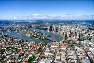 Historic Aerial Photo Fortitude Valley QLD Aerial Photography