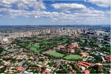 Historic Aerial Photo Kelvin Grove QLD Aerial Photography