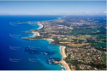 Historic Aerial Photo Korora NSW Aerial Photography