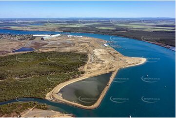 Historic Aerial Photo Burnett Heads QLD Aerial Photography