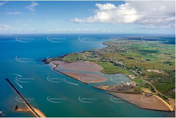 Historic Aerial Photo Burnett Heads QLD Aerial Photography