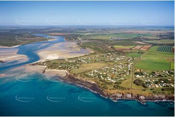 Historic Aerial Photo Elliott Heads QLD Aerial Photography