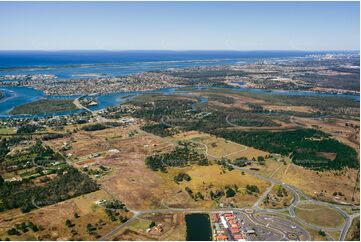 Historic Aerial Photo Hope Island QLD Aerial Photography
